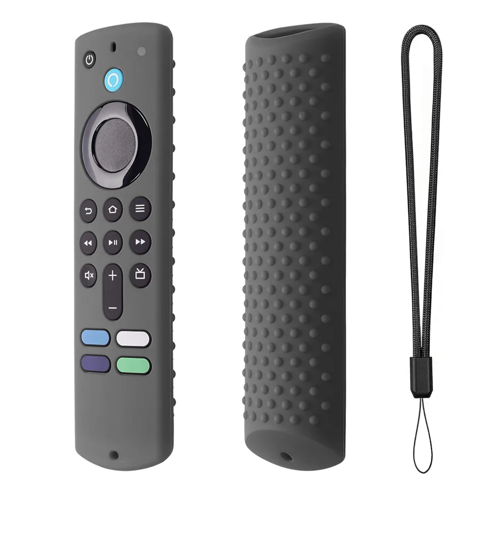 Hi Color Silicone Cover Compatible with 5.6 Inch Fire TV Stick (3rd Gen) Remote Firestick Remote Cover for Firesticksticktv Silicone Protective Case Sleeve (Dark Grey) Hi Color Silicone Cover Compatible with 5.6 Inch Fire TV Stick (3rd Gen) Remote Firestick Remote Cover for Firesticksticktv Silicone Protective Case Sleeve (Dark Grey)
