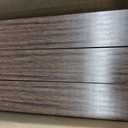 BAYKA Floating Shelves for Wall, Set of 3, Wall Mounted Rustic Wood Shelves for Bathroom, Bedroom, Living Room, Kitchen, Small Hanging Shelf for Books/Storage/Room Decor, Walnut-Like, 15.7in