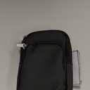 SUITMAT Water Bottle Pouch for Stanley Quencher Series Tumbler, Large Pouch Bag for Stanley Cup Accessories, Cup Backpack with Multiple Pockets for Phone, Cards, Keys (Bag Only) (Black)