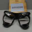 Full Face Transparent Protective Mask Dust-proof Anti-fog Head Cover Reusable Kitchen Oil-splash Proof Face Mask with Filters, 7.5in tall 6.5in wide