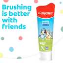 Colgate Kids Bluey Toothpaste with Fluoride for Cavity Protection, Ages 2+, ADA Accepted, Sugar Free and Gluten Free, Bubble Fruit Flavor, 4 Pack, 4.6 Oz Tubes