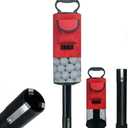 HOW TRUE Golf Ball Retriever, Portable Shag Bag Golf Ball Pick Up with Removable Plastic Tube, Pocket Shagger Storage