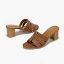 SM New York Sandals  Brown Size 6.5