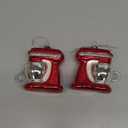 Retro Stand Kitchen Mixer Blown Glass Christmas Ornament