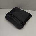 ProFaster Car Seat Travel Bag Backpack for Air Travel - Karfast Universal Infant Carseat Gate Check Bag Cover for Airplane, Foldable with Pouch, Black