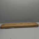 No Drill Blinds for Windows 1" Vinyl L-Shaped Slats Cordless Mini Blinds for Home, for Window, Size 26.5" W 48" H, Black