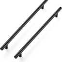 Ravinte 10 Inch Cabinet Handles Matte Black Stainless Steel Kitchen Cupboard Hardware Cabinet Handles 12-1/2"Length,10" Hole Center 10 Pack