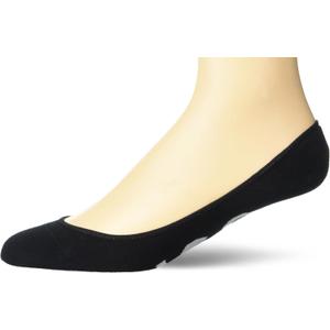 2 x HUGO Women's 2-Pack Bold Logo Invisible Socks (Black) 2 x HUGO Women's 2-Pack Bold Logo Invisible Socks (Black)