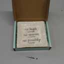 JOYIMARR Endless Friendship Gifts Ceramic Ring Dish Jewelry Tray,Birthday Gifts For Best Friend-Our Laughs Are Limitless,Our Memories Are Countless,Our Friendship Is Endless