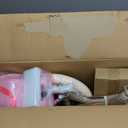 JOYSTAR Little Daisy 14 Inch Kids Bike for 3 4 5 Years Girls with Handbrake Children Princess Bicycle with Training Wheels Basket Streamer Toddler Cycle Bikes Pink