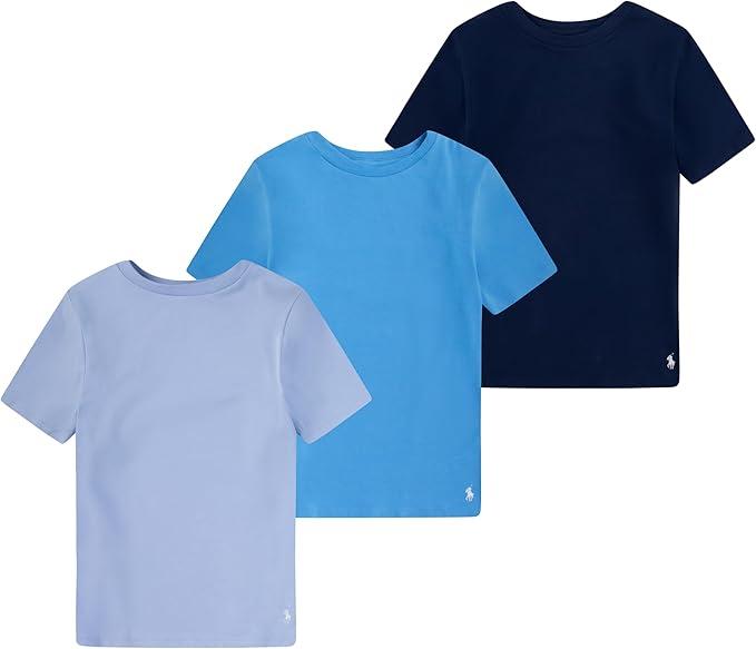 Polo Ralph Lauren Boys' Multi-Pack Short Sleeve Undershirt XL