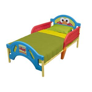 Delta Children Plastic Toddler Bed, Sesame Street