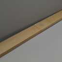 POWERTEC 71853 48 Inch x4 Universal T track with 100 Pcs Wood Screws, Double-Cut Profile T track with Predrilled Mounting Holes