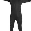 Morphsuits Kids Bodysuit Full Body Suit Halloween Costume, Skin Suit For Boys (Medium, Black)