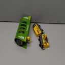 Battery Operated Train for Wooden Track, Electric Train Set Includes Remote Control Locomotive Train & Train Tunnel, Motorized Train Toy for Toddlers Compatible with Thomas, Brio, Chuggington