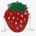 Goclothod Handbag Cute Fruit Crossbody Bag Weave Summer Beach Shoulder Bag