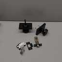 Black Door Knobs,Interior Door Handles for Bath & Bed,Heavy Duty Door Knob with Lock (Privacy for Bath & Bed, Matt Black)