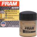 FRAM Ultra Synthetic Automotive Replacement Oil Filter, Designed for Synthetic Oil Changes Lasting up to 20k Miles, XG10575 with SureGrip (Pack of 1) (One Size)