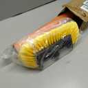 14FT Car Wash Brush with Long Handle, 12-Inch Soft Bristle Car Cleaning Brush for Cleaning RV, Truck, Boat, Solar Panels, Orange