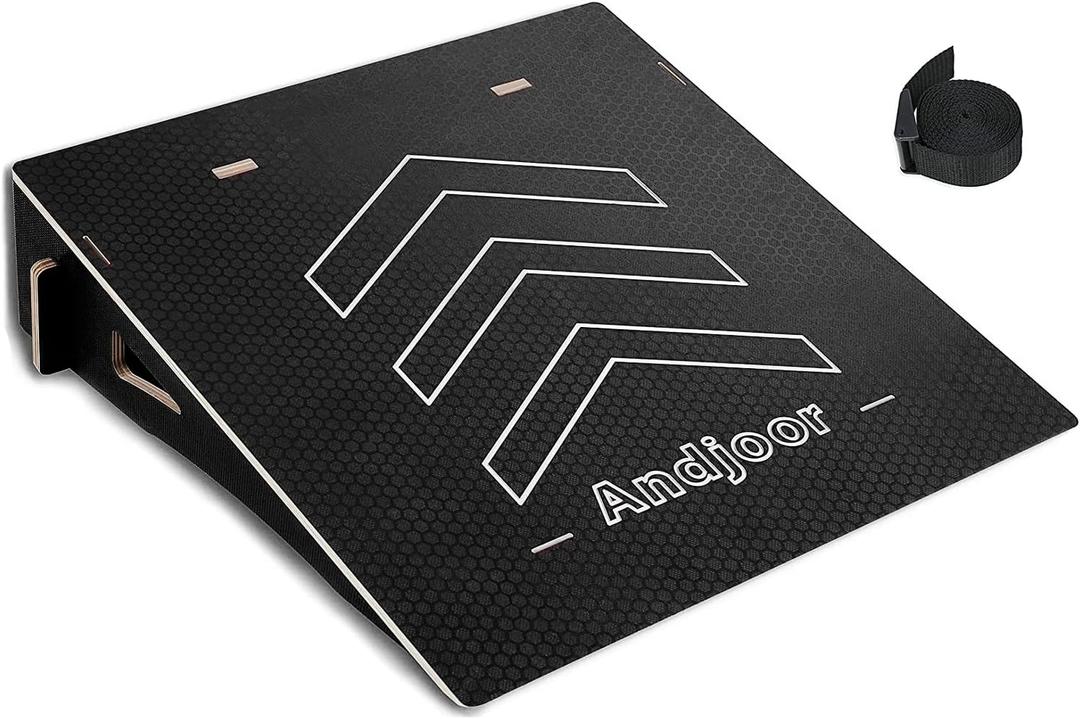 Kids Jumping Ramp for Skateboard, Bike, Scooter, BMX, RC Car and Dirt Bike, 25.2 in, Black