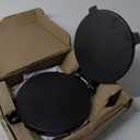 Victoria 8 Inches Cast Iron Tortilla Press, Roti Maker and Tortilladora, Pataconera Seasoned with Flaxseed Oil, Made in Colombia