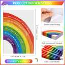 Engrowtic 18 Pack Positive Gifts Bulk for Kids Rainbow Inspirational Pens Motivational Notebook with Positive Affirmations Social Worker Gifts for Child Student Employee Teacher