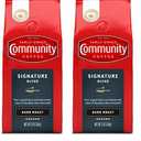Community Coffee Premium Ground Coffee, Signature Blend, Dark Roast, 12 Ounce (Pack of 2) 07/19/2025