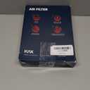 KAX Engine Air Filter, CA10092 Replacement for Ford Fusion 2006-2012, Mercury Milan 2006-2011, Lincoln Zephyr 2006, Advanced Air Filter Media, Increased Acceleration