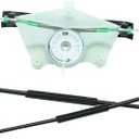 window regulator's repair kit clips front left driver side Compatible with Porsche