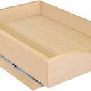 Pull Out Drawers for Cabinet,Wood Slide Out Organizer and Storage,Kitchen Cabinet Drawers Slide Out Shelves, Pull Out Shelves in Kitchen,Pantry,Bathroom with Soft Close,32" W x 22" D x 3" H (Bottom Mount)
