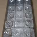 DECADORN 16oz 20pcs Juice Bottles With Caps  MADE IN USA Juice Containers With Lids For Fridge  Juicer Bottles With Tamper Evident Caps, Shatterproof, BPAFree, Leak proof, Disposable & Recyclable