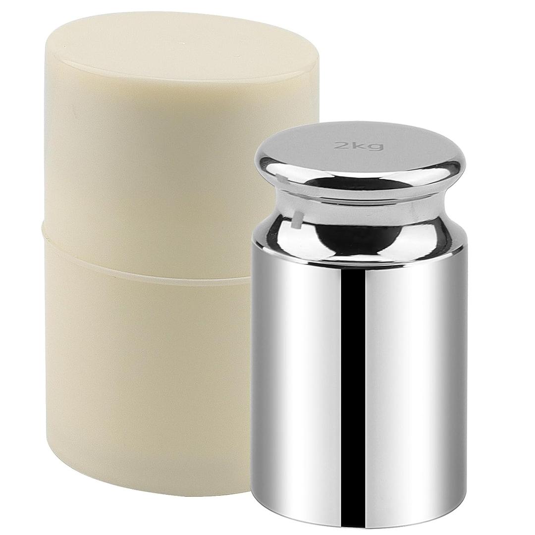 2kg Calibration Weight, M1 Class 2000g Scale Calibration Weight for Laboratory, Factory, Supermarket