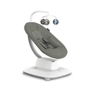UPPAbaby Mamaroo Smart Swing Customizable Soothing Modes with MotionSync Technology Infant Recline + Bluetooth Enabled Included Newborn Insert Camila (Dark Green Mlange)