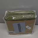 Andency Full Bed Sheets Set, 4 Pieces, Dark Olive Green Super Soft Microfiber Sheets, Deep Pocket Up to 16", "Hotel Luxury Breathable & Cooling Bed Sheet Set