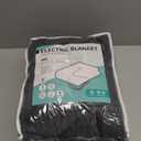 Electric Heated Blanket 72"x84" Full Size, Soft Coral Fleece with 4 Heating Levels and 10 Hours Auto-Off, Machine Washable, Cozy Plush Fabric for Home, Dark Gray (Dark Grey)