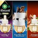 Air Wick Vibrant Plug In Scented Oil Warmer + Refills,Mixed Pack, Gadget + 3 ct (2.01 Fl Oz (Pack of 1))