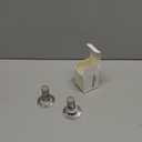 Universal Bathroom Sink Stopper & Hair Catcher, Stainless Steel Drain Filter Strainer, Anti-Clog Pop Up Drain Stopper for US Standard Bathroom Sinks(2PCS)