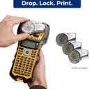 Brady M210 Portable Label Printer Kit (M210-KIT), Yellow/Black