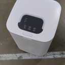 SereneLife Towel Warmer Bucket - Compact 23L Bathroom Towel Heater with Essential Oils Disc Holder, Adjustable Timer, Auto Shut-Off, Power Cord Storage & LED Display, Fits 2 Oversized Towels (White)