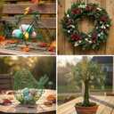 Chicken Wire for Floral Arrangements 3.94 x 118 Inch Green Mesh Hexagonal Iron Wires for Crafts Galvanized Poultry Garden Fencing DIY Decoration