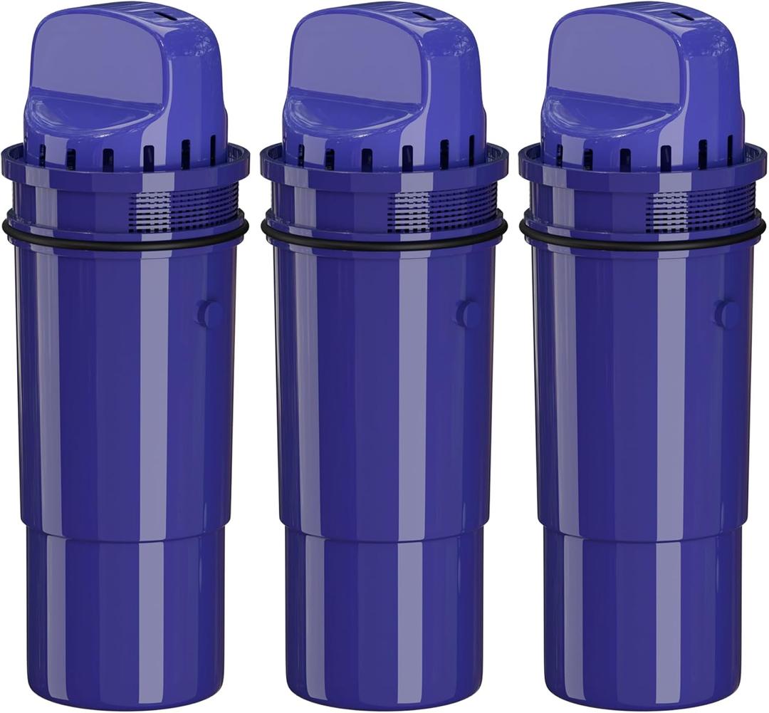 Water Filter Replacement for PUR Pitchers & Dispensers, CRF-950Z, PPF900Z, PPF951K, 4-in-1 Filter System, Reduce Chlorine, PFOA and PFOS, Odor, 3 Pack,by NUTTUTO