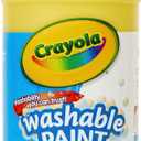 Crayola Washable Kids Paint, Yellow, 16oz