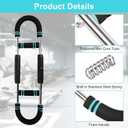 2025 Pro Twister Arm Trainer Adjustable Chest Workout Equipment Arm Trainer for Men and Women Shaker Twister Arm Trainer Chest Clip Muscle Arm Workout at Home Equipment (Blue)