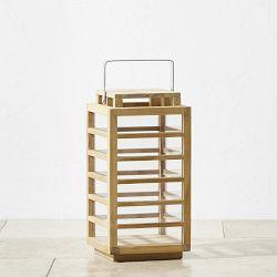 Wooden Candle Lantern