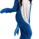 Spooktacular Creations Halloween Shark Costume, Adult Shark Costume, Jumpsuit Marine for Halloween Dress Up (L)