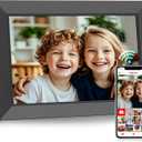 Frameo 10.1 Inch Digital Picture Frame, Smart WiFi Electronic Photo Frame with HD IPS Touch Screen Slideshow Display 32GB Memory Auto-Rotate Wall Mount, Share Photos/Videos from Phone by Frameo App