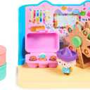 Gabby's Dollhouse, Baby Box Cat Craft-A-Riffic Room with Exclusive Figure, Accessories, Furniture and Dollhouse Delivery, Kids Toys for Ages 3 and up