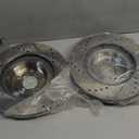 Front Drilled Rotors for 2004 - 2007 2008 2009 2010 BMW X3