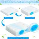 48 Count Flushable Toilet Refills, Disposable Toilet Bowl Paper Bulk, Fresh Flushable Toilet Brush Refill Pads for Toilet and Bathroom, Toilet Brush Accessories (No Handle)