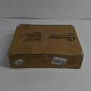 Furnulem White Nightstand with 3 Drawers and 2-Tier Shelf, Small Night Stand End Table Side Furniture, Fabric Storage Organizer for Bedroom, Closet, Hallway, Nursery, Sturdy Steel Frame, Wood Top